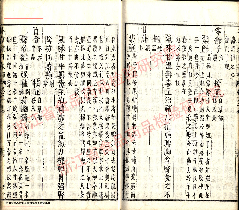 百合 明 《本草纲目》 资料图