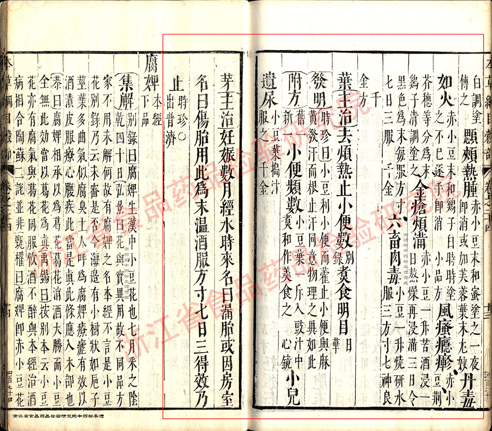 赤小豆 明 《本草纲目》 资料图