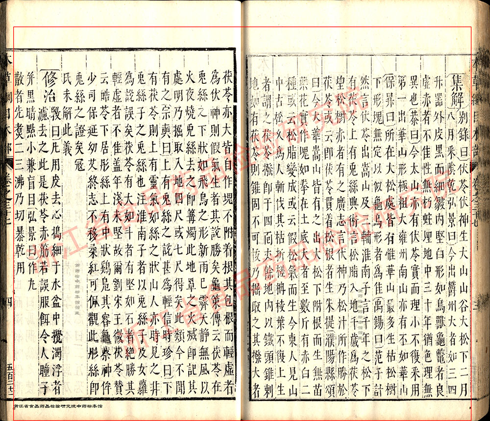 茯苓 明-《本草纲目》 资料图