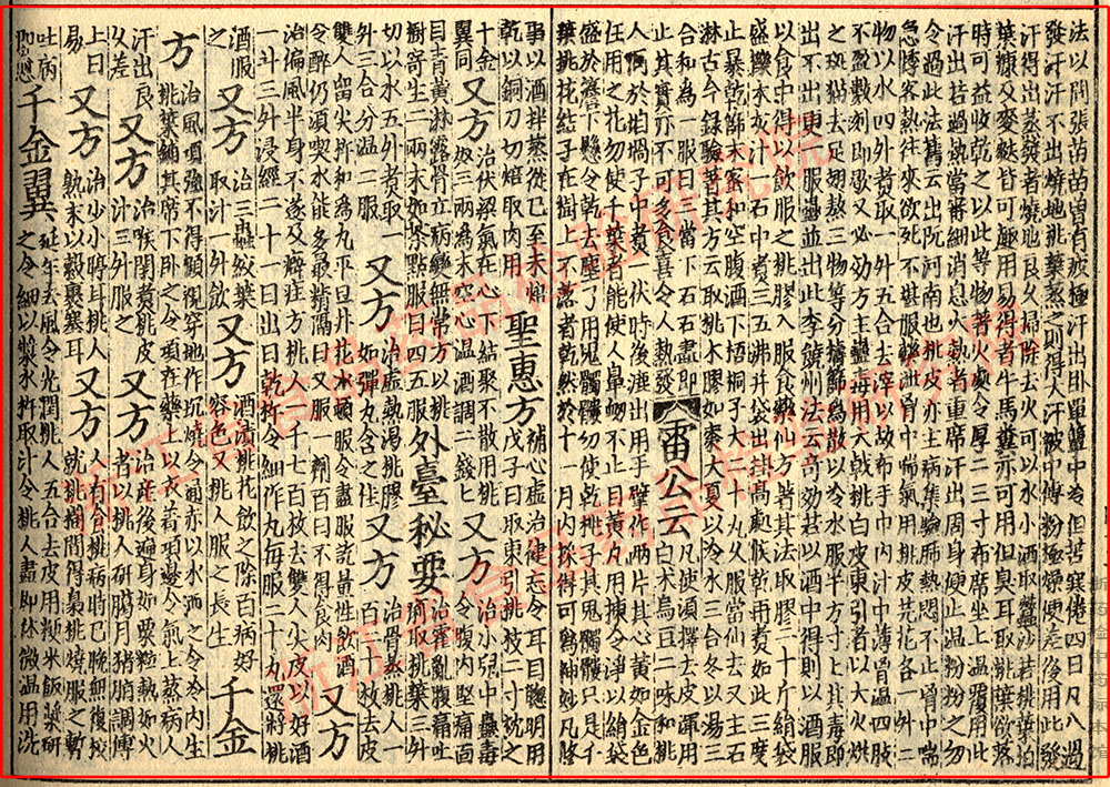 桃仁 宋 《证类本草》 资料图