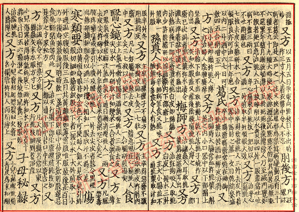 桃仁 宋 《证类本草》 资料图