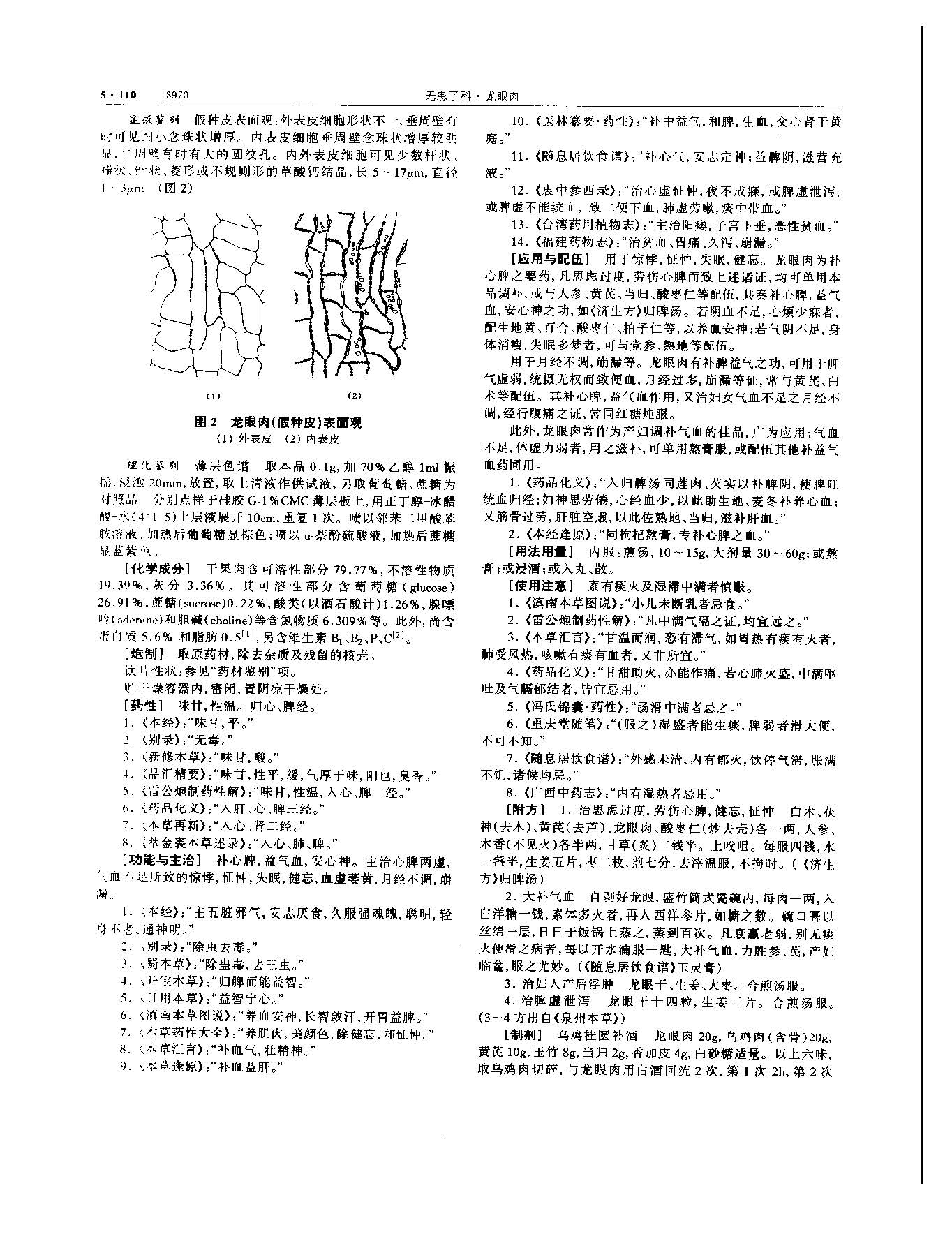 1694741114768012812.jpg 龙眼肉 现代-《中华本草》 资料图